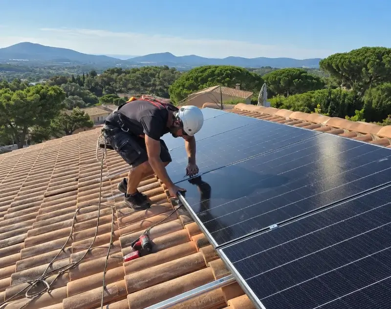 Installateur panneaux solaires Berlou — pose photovoltaïque sur toiture